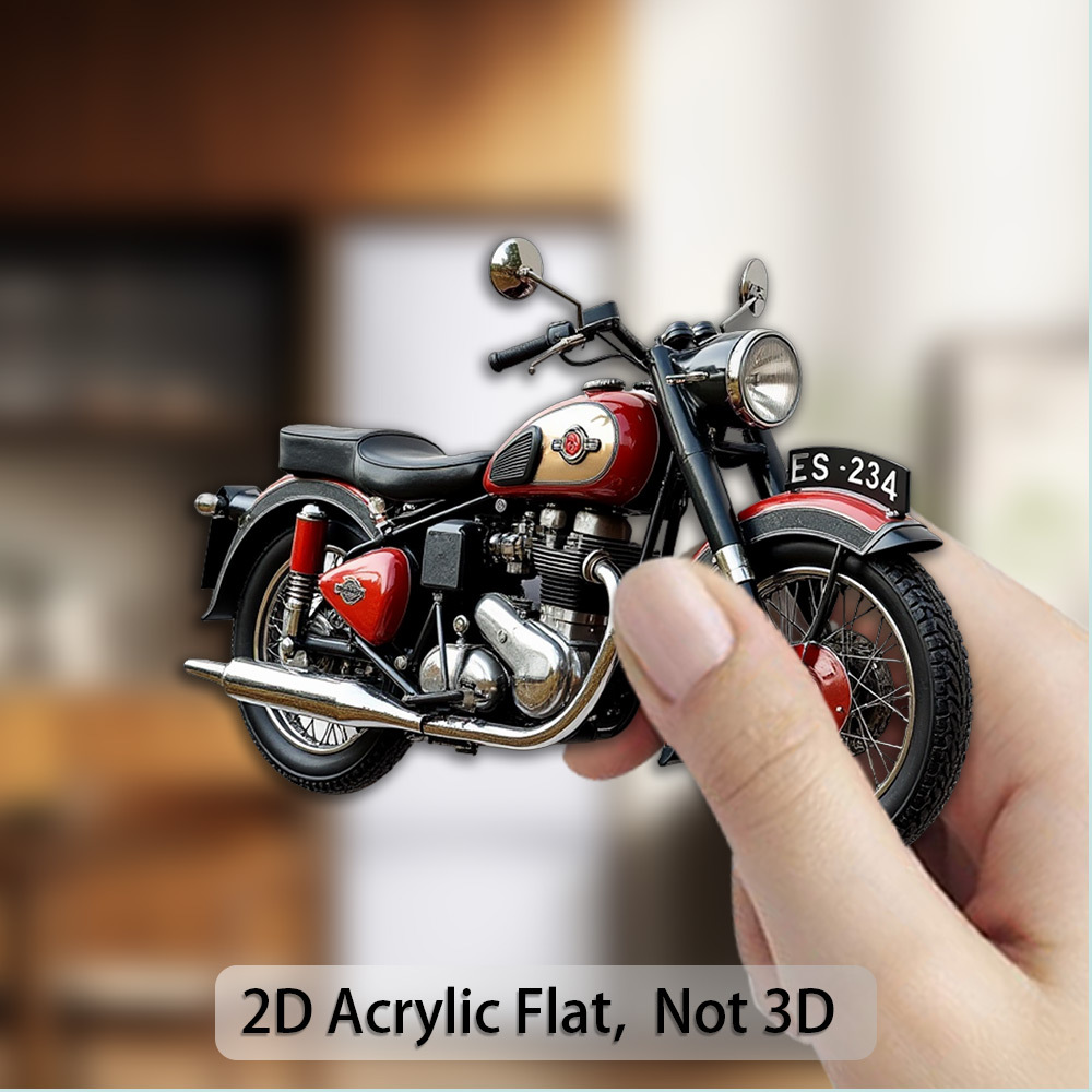 TEMU 1pc Vintage Design Refrigerator Magnet, Acrylic Decoration, Suitable For Refrigerators, Mailboxes, Party Decorations - Kitchen, Dining Room,