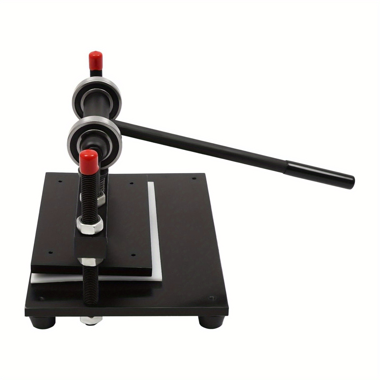 Machine De Découpe Et Gaufrage Manuelle Pour Cuir - Format 26 X 15 Mm - Poids 24.7 Kg - Neuf - Couleur Orange