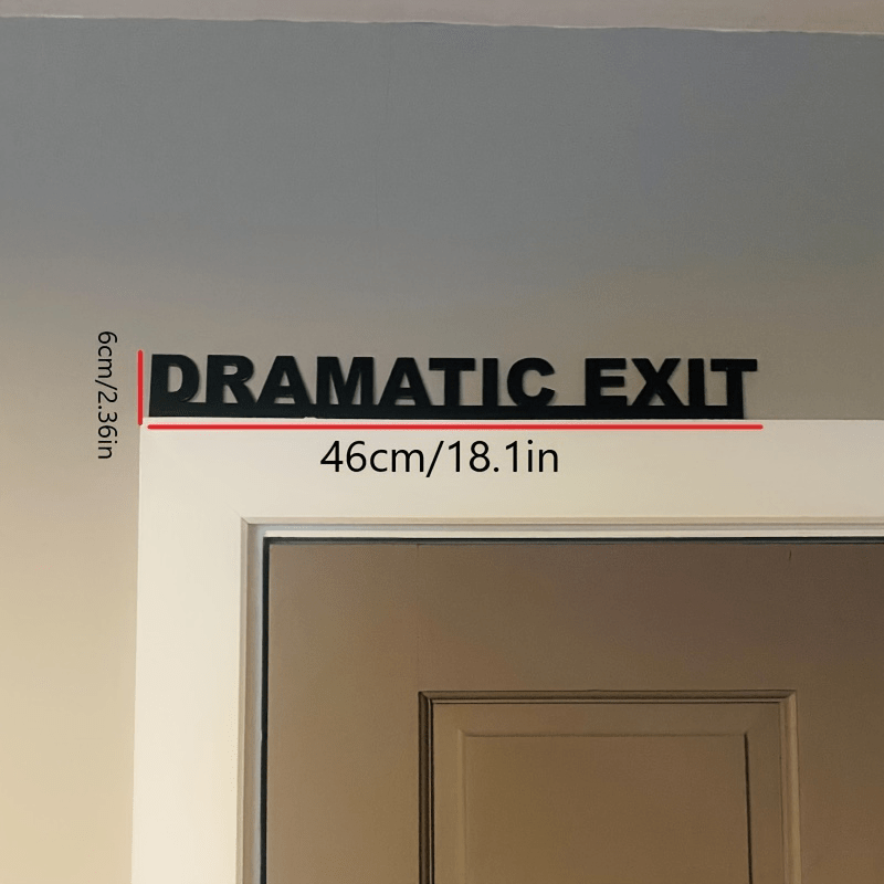 Image of 1pc To The Ordinary, Let Outing Become A Dramatic Turn, Dramatic Exit Corner Metal Wall Art, A Fashion Statement In Wrought Iron, Sturdy And Elegant, A Corner, But A