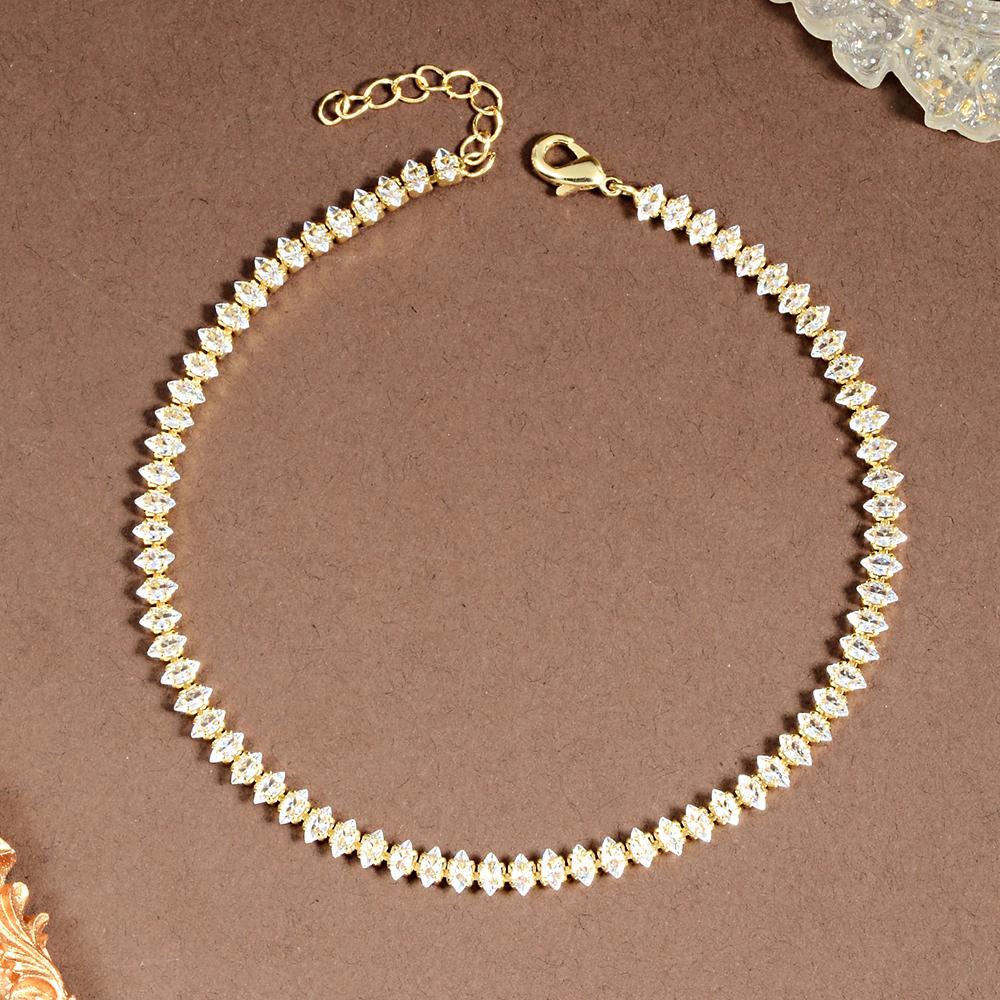Eye Anklet, Golden