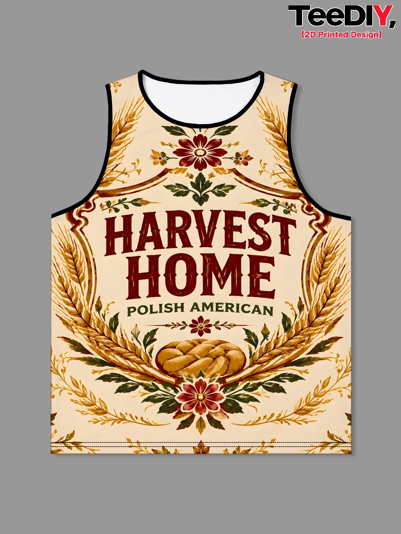 item picture   bread wheat   celebration mens casual top vest graphic print sleeveless short tank top suitable for summer beach boyfriend gift vacation daily wear printed design no texture  