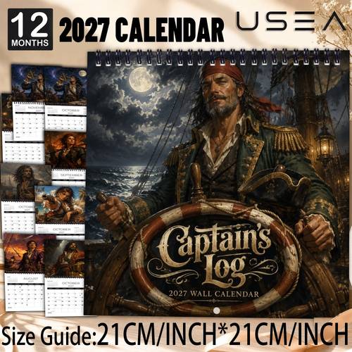 2027 wall calendar 2027 wall calendar 12 month theme hanging calendar twin wire spiral binding square block aesthetic decor and gift for women coworker