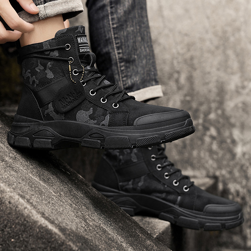 Men's Waterproof Hunting Boots, Low Cut Design