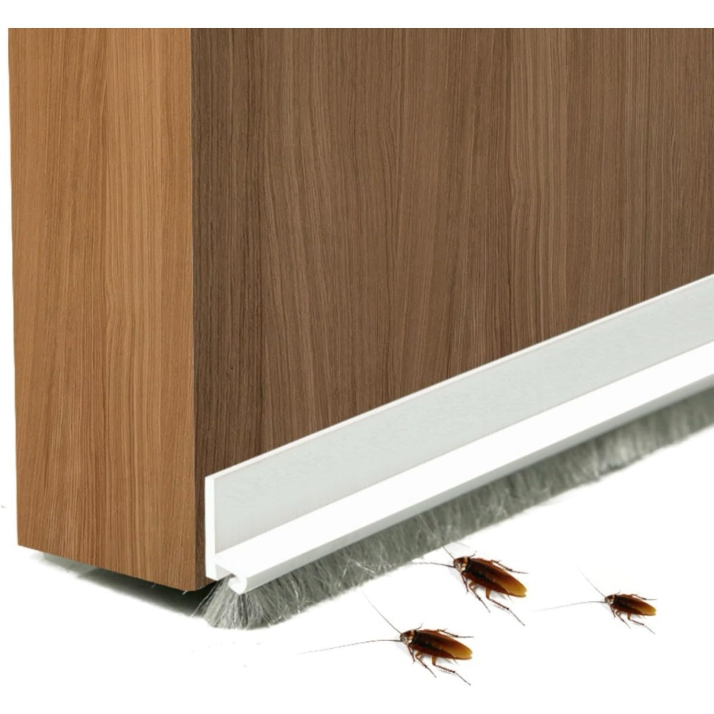 Door Draft Stopper, Under Door Air Deflector For Dust And Sound Insulation, Door Bottom Sealing For Dust And Sound Insulation, Resistance (100cm X 53mm)