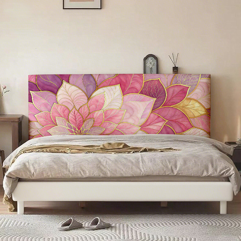 TEMU Colori Vivaci, Stile Mandala. Motivo Stampato Piatto 2D, Copri- , a , Compatibile con Testiere, per Creare un Arredamento da Camera da Letto , e