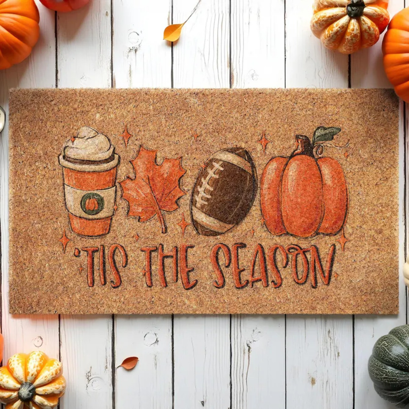 TEMU Halloween This Door Mat, Fall Halloween Pumpkin Mat, Happy Halloween Welcome Mat, Welcome Mat, Outdoor Fall Mat