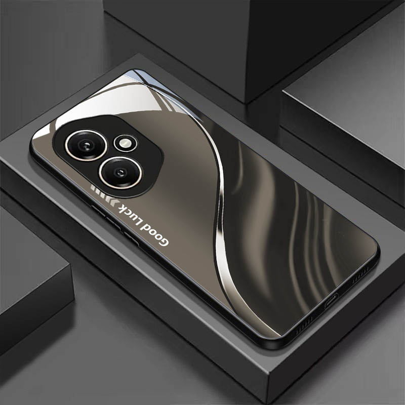 TEMU Custodia per telefono - Custodia in vetro temperato adatta per Honor Honor 400 per Honor 400 Pro Ultra- rigido antiurto e anti-caduta con motivi