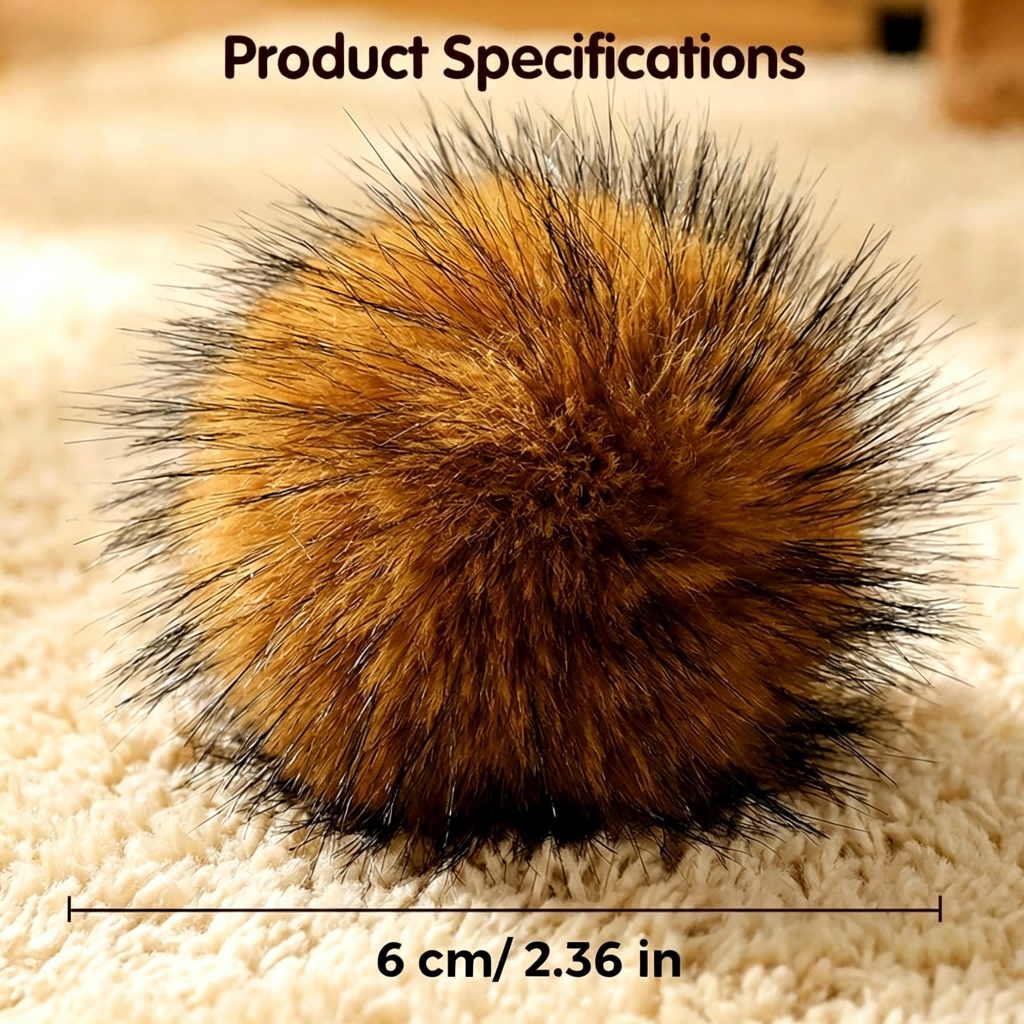Cat Toys Interactive, 3pcs Faux Rabbit Cat Toys, Washable Battery Free For Indoor Cats Exercise, Without Battery