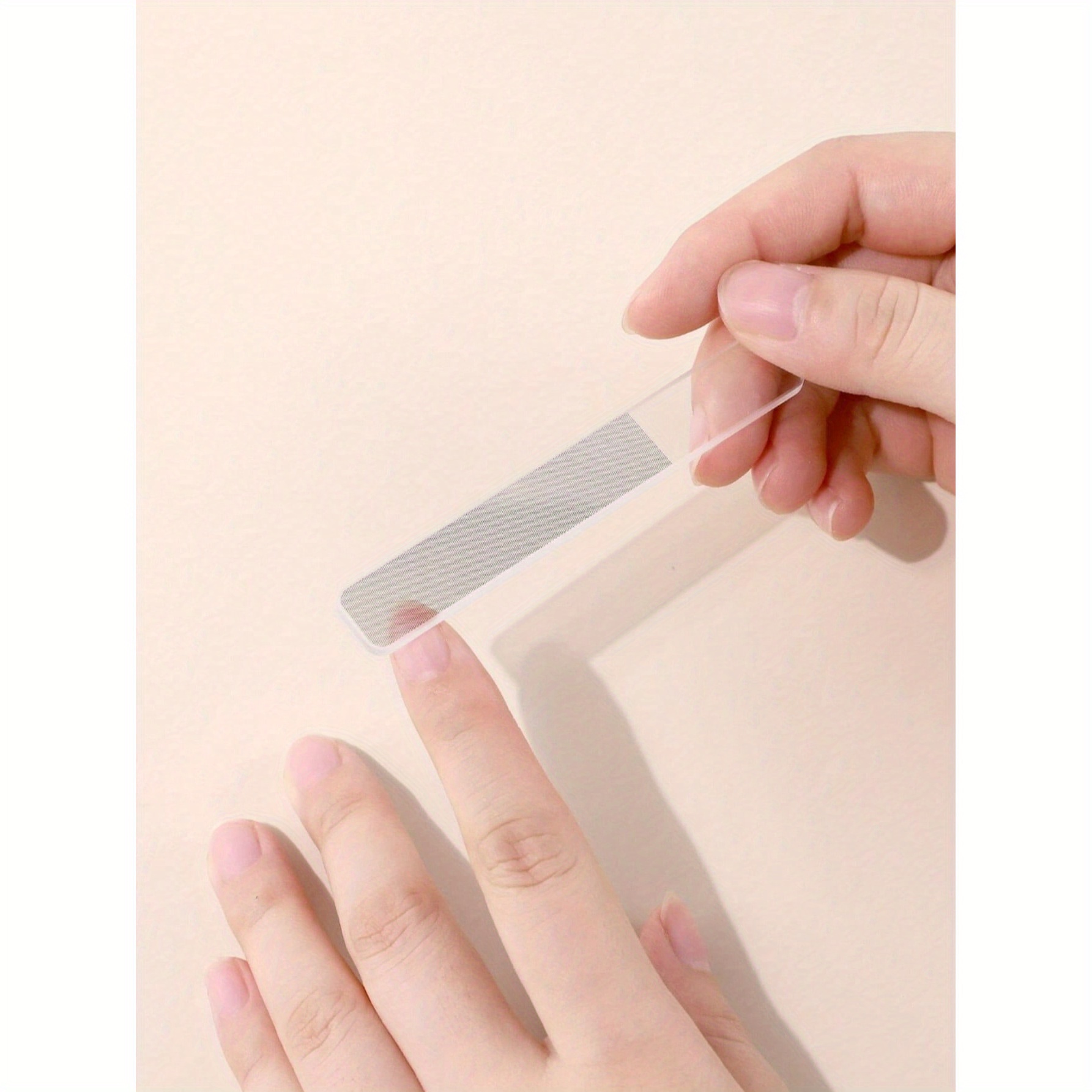 3pcs Professional Glass Nail Files for Manicure