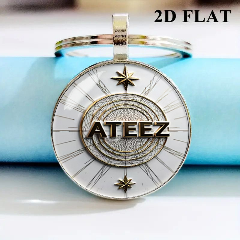 TEMU 2d Flat Keychain, Durable And Fashionable, Perfect Gift For Holidays, Birthdays, And Christmas, Ideal For , Family, And Colleagues, Essential