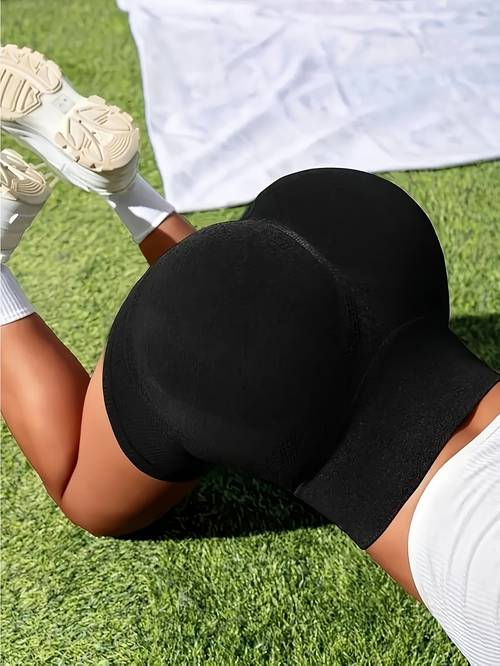 2pcs lifting casual athletic shorts high stretch fit fitness yoga shorts womens sportswear random colors