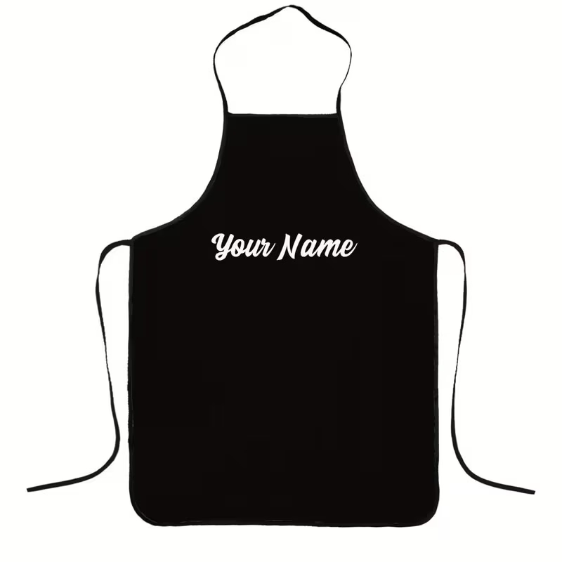 TEMU Custom 1pc Personalized Apron, An Ideal Gift For Moms, Sisters, , , Or Colleagues; Durable Party Apron Suitable For Such As Haircuts, Cooking,
