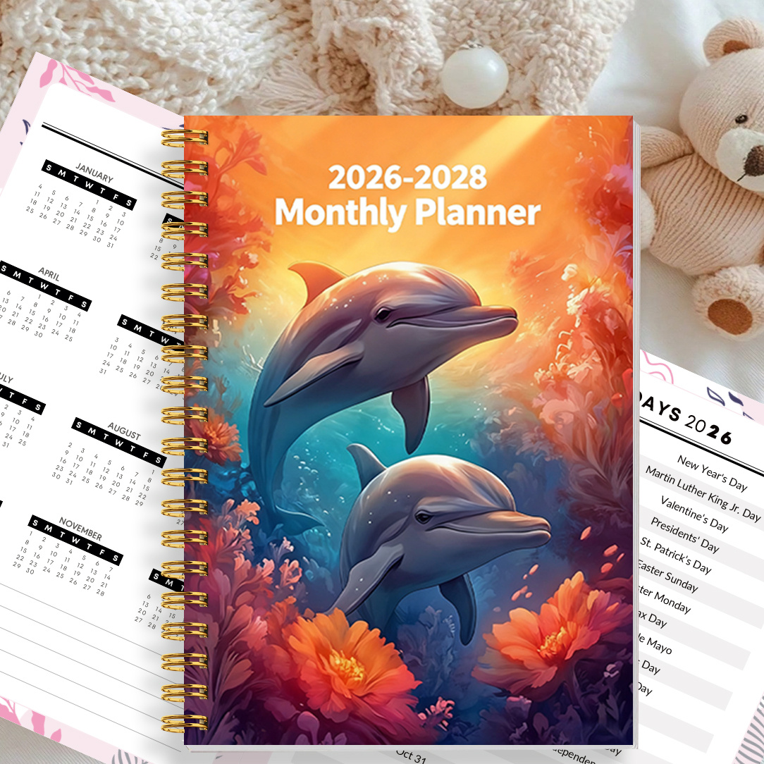 TEMU This Is -year Monthly Planner And Goal Notebook Measuring 5.5x8.3 Inches, Carrying Around! It Includes Personal Basic Information (contact
