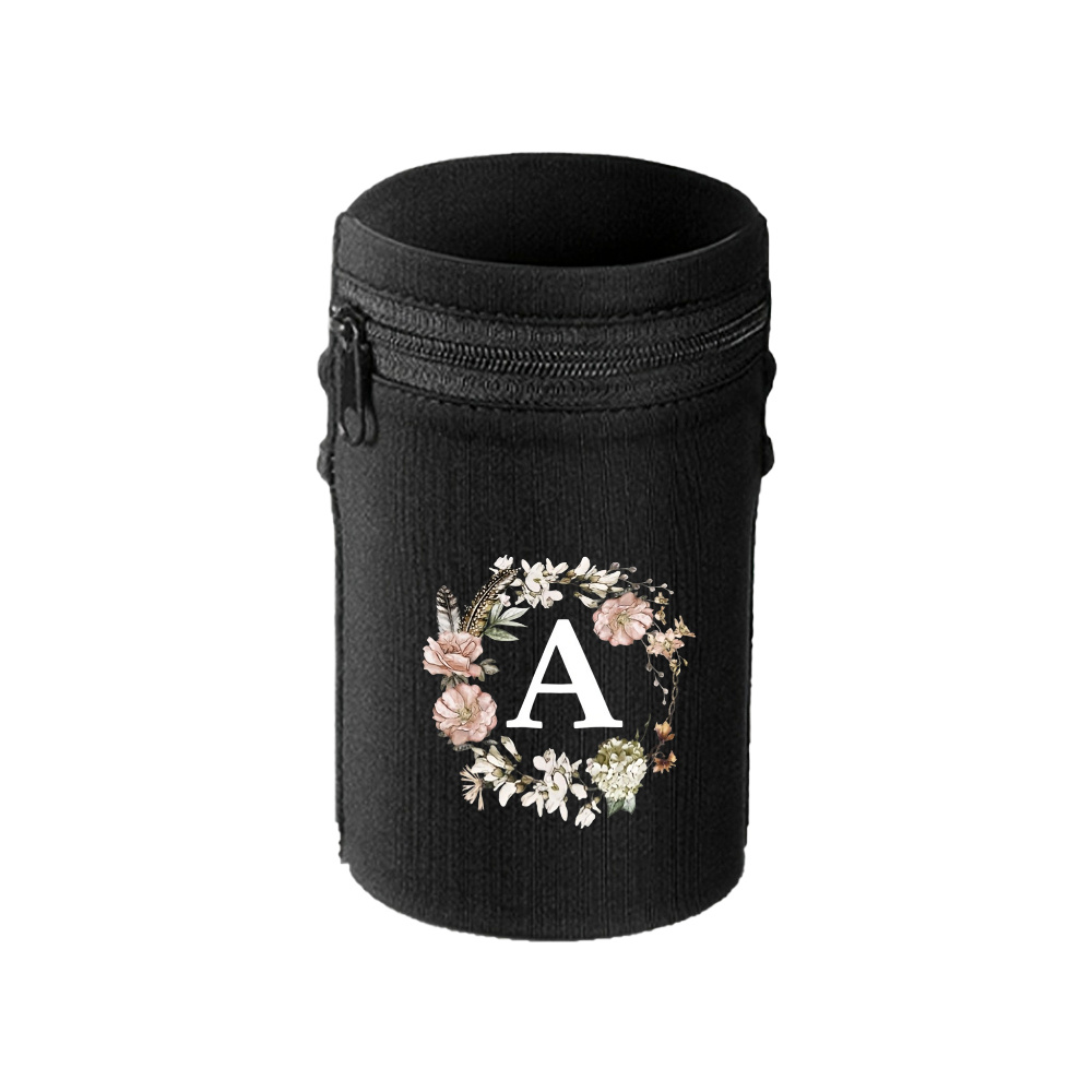 TEMU 1pc Fashionable Letter-print Lightweight Phone Armband Pouch Wristwatch/bracelet/wristband Pocket, Suitable For Travel, Walking, Running,