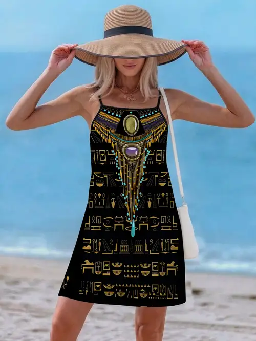 egyptian style maxi dress Egyptian Maxi Dress