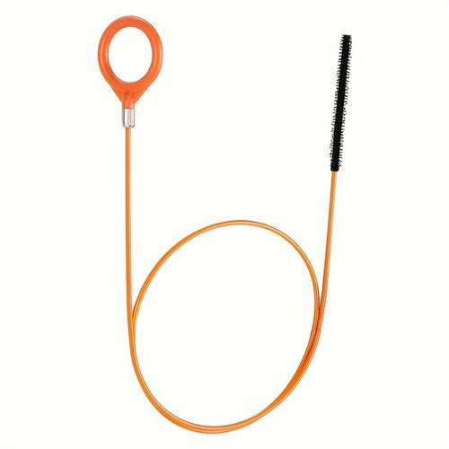 1pc 3pcs extra long stainless steel drain hook with nylon coating suitable for bathroom sinks bathtubs and showers