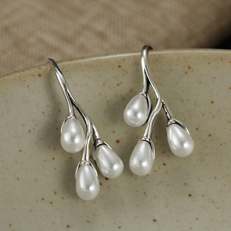 TEMU Orecchini da donna con gancio pendente e delicato design , per appuntamenti quotidiani e feste, orecchini eleganti e artistici per creare un'