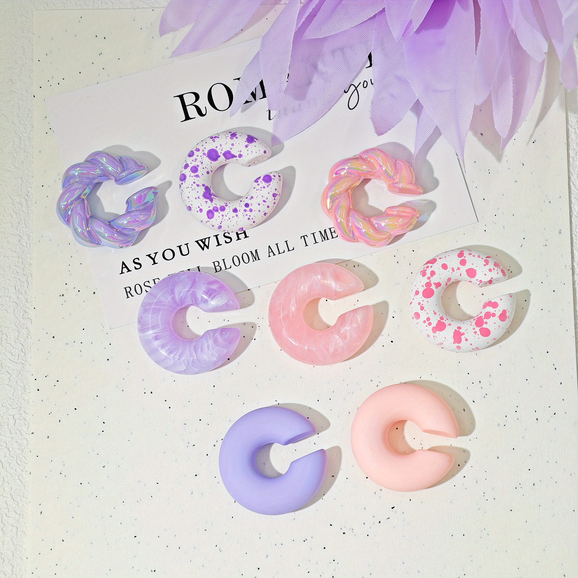 European American No Piercing Ear Bone Clip Creative C Shaped Earrings Ear Clip