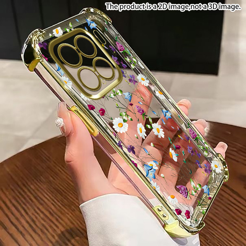 TEMU Phone Case: 2d Flat Suitable For Xiaomi 17t/17tpro/15/15t/15tpro/14/14pro/14t/14tpro/x7pro/x6pro/x5/m7plus/f8ultra/f7pro, Anti Drop Transparent