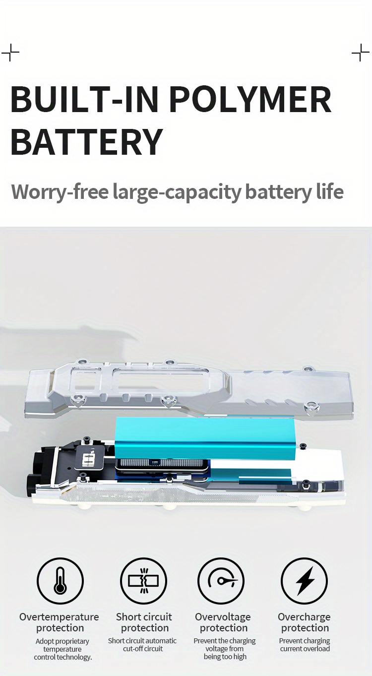 edc újratölthető zseblámpa, taktikai cob munkalámpa, hordozható klipsz lámpa 1000mah nagy akkumulátor élettartammal, teljesítmény kijelző, piros és kék fények, kültéri, háztartási alapvetők, vészhelyzeti világítás - usb kábellel felszerelve, fekete/fehér részletek 10