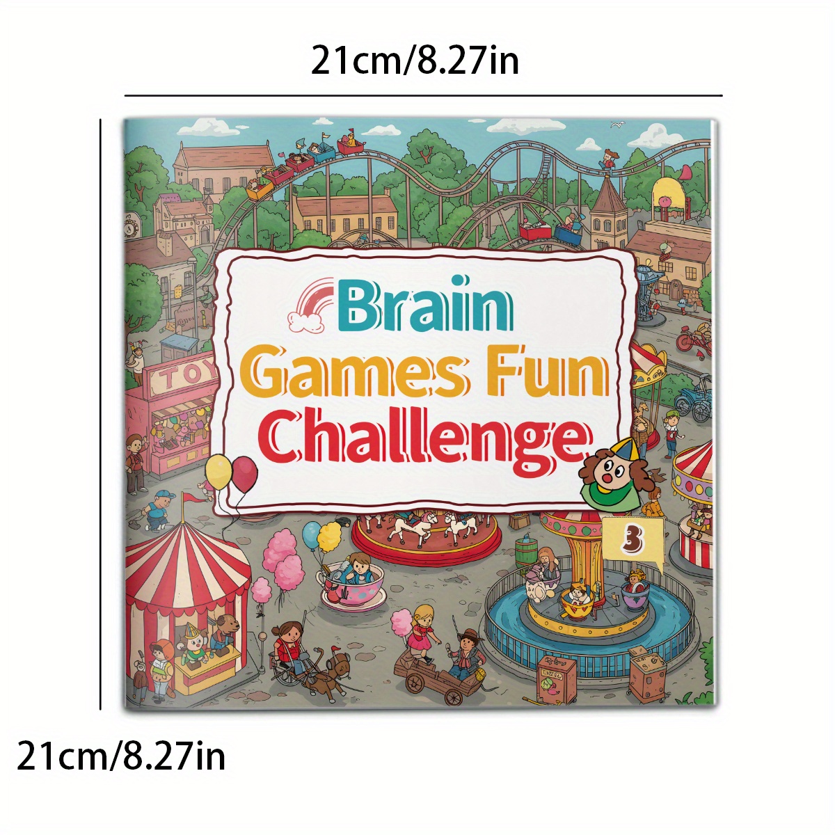 Mind-Building Adventure: Kids' Puzzle Book Developing Problem-Solving Skills