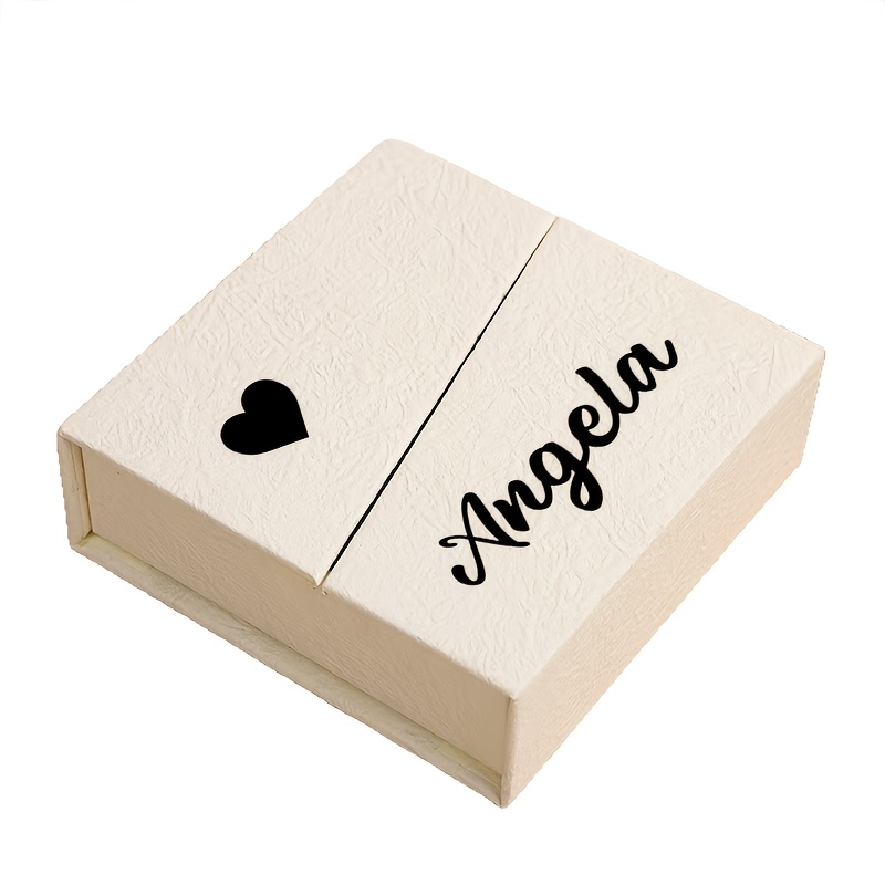Customizable Elegant Jewelry Storage Box, Gift for All Occasions