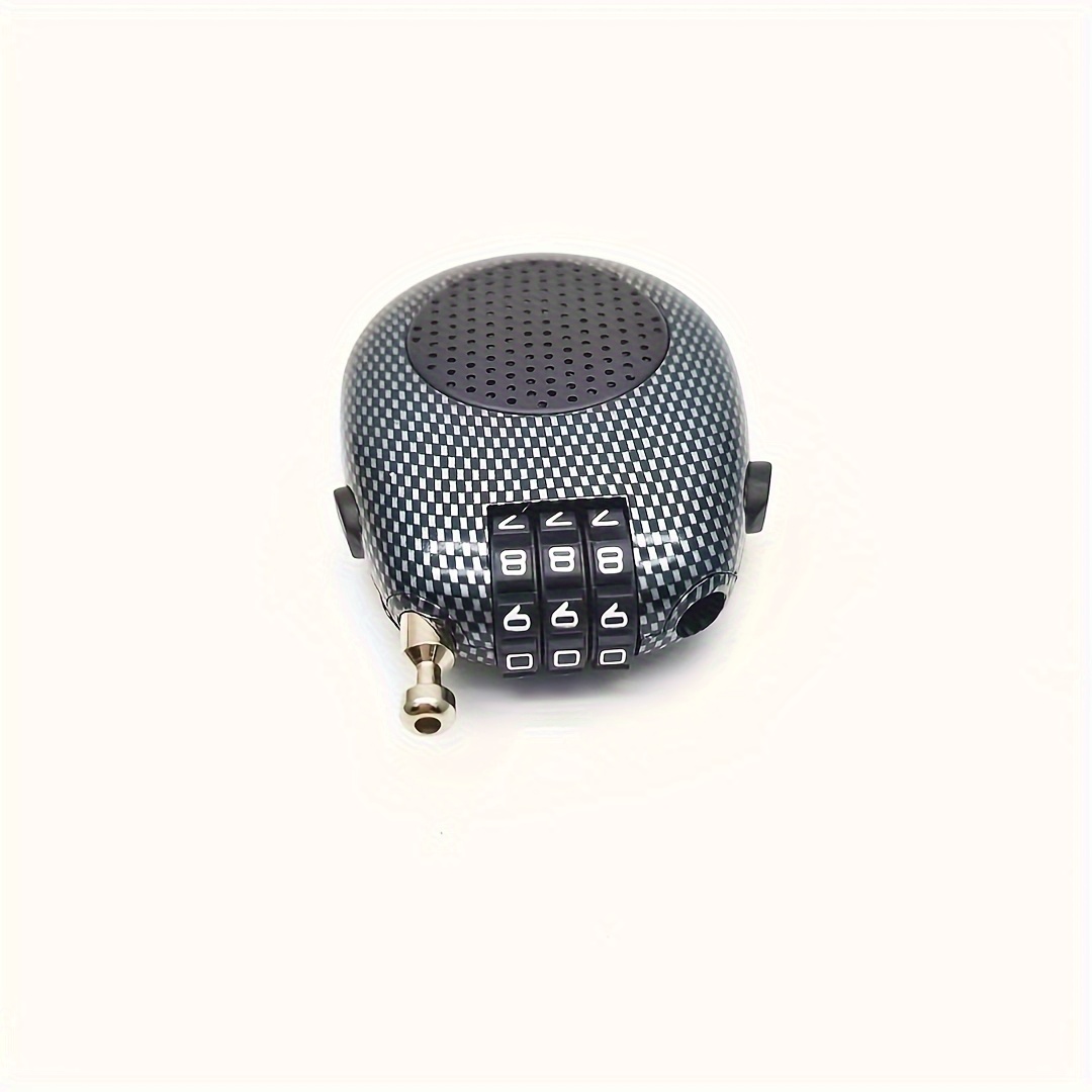 1 Expandable Steel Combination Lock With Abs Coating- Portable Lock Suitcases, Bicycles, Motorcycles, Backpacks, Lightweight And Multifunctional| Textured Grip Design| High-strength Material