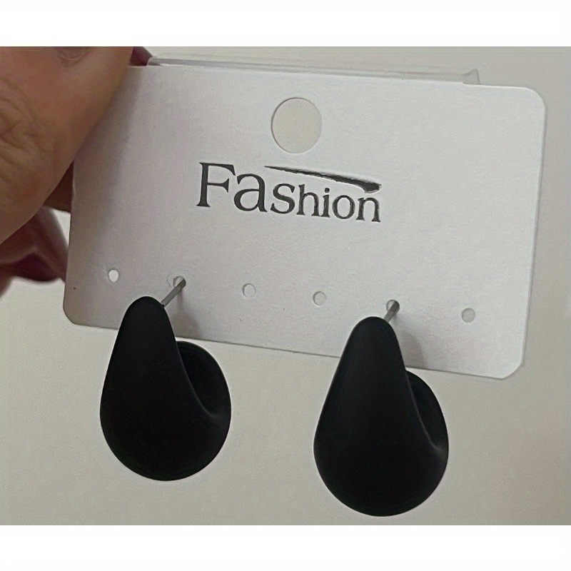 2pcs Teardrop Dangle Earrings Non Feathered for Daily & Festive Occasions