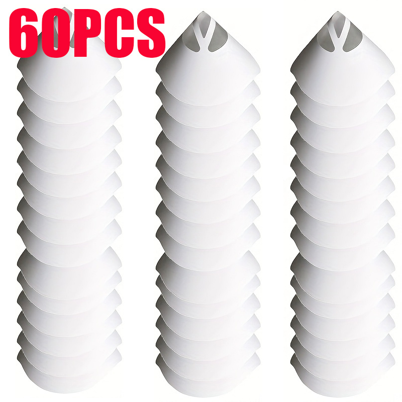 Image of Disposable 60-mesh Paper Paint Funnel Mesh Filter Screen - For Automotive Spray Paint System, Paint Filter Net For Car Paint Guns And (compatible With Professional/ Spray Guns)