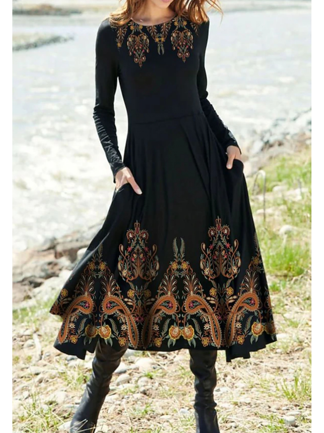 navy blue dress for baby girl winter dresses for girls sold on Temu United States main image 0