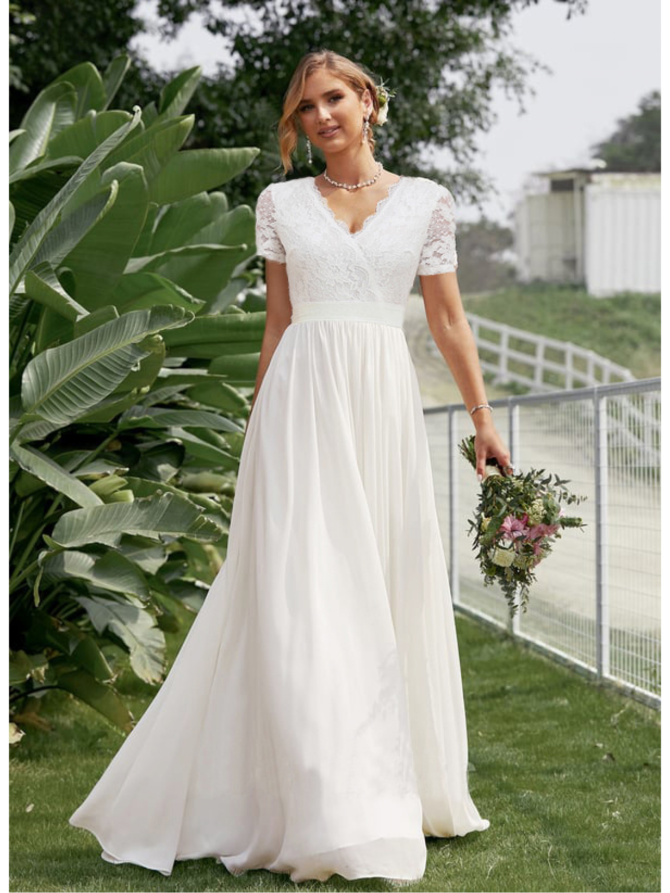 wedding dresses long sold on Temu United States