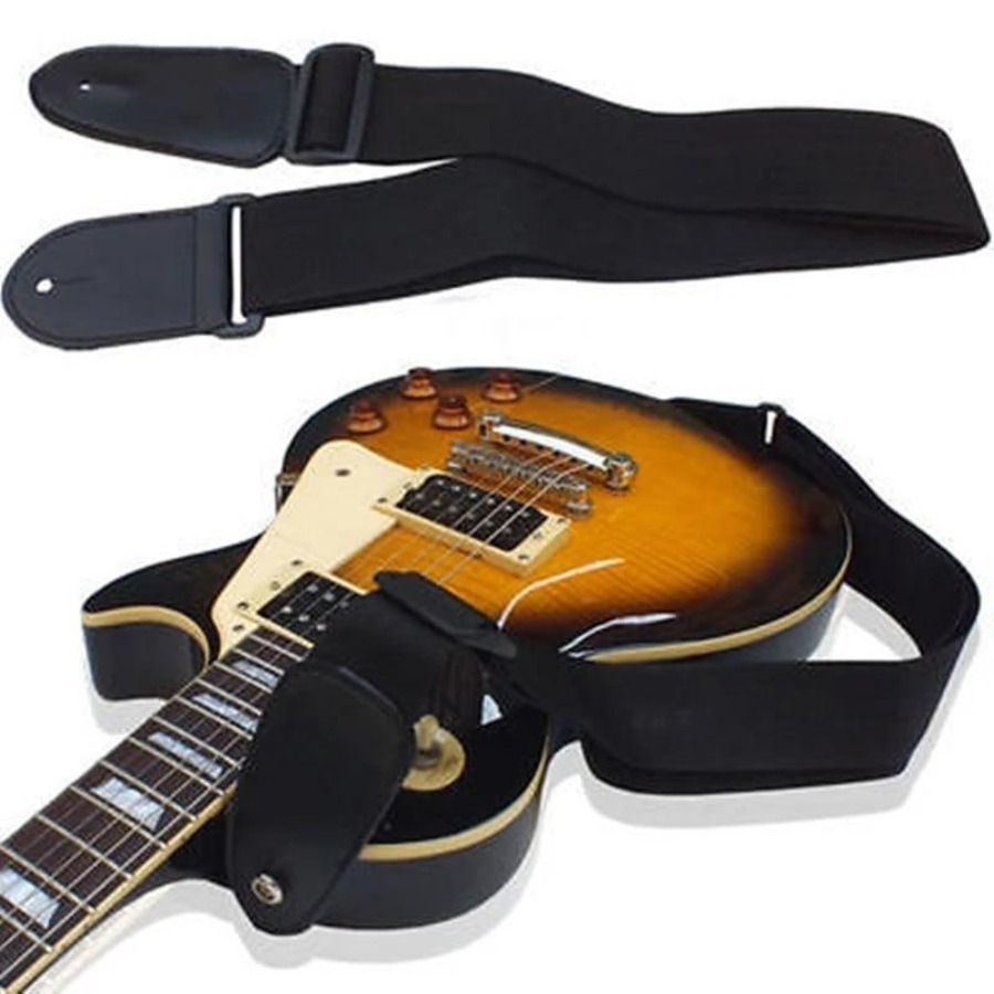 

1pc Adjustable Guitar Strap, 68cm-125cm Nylon Belt With Leather Ends For Wooden Classical Guitars