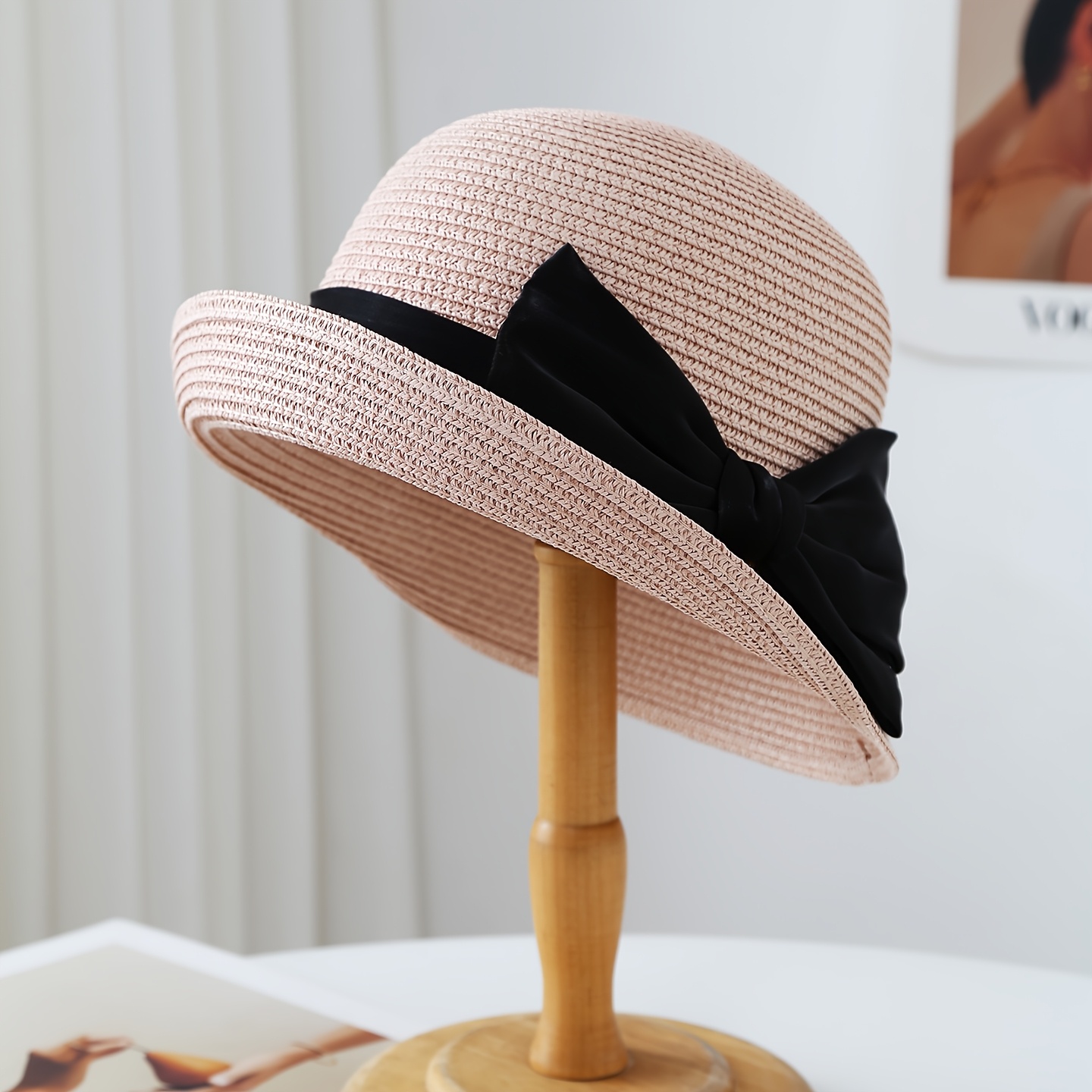 TEMU 2026 New Dome Sun Hat, Unisex Beach Hat, Hat Pull Rope To Adjust Hat , Sun Hat Headgear, Light, Simple And Fashionable Summer Outdoor, , Same