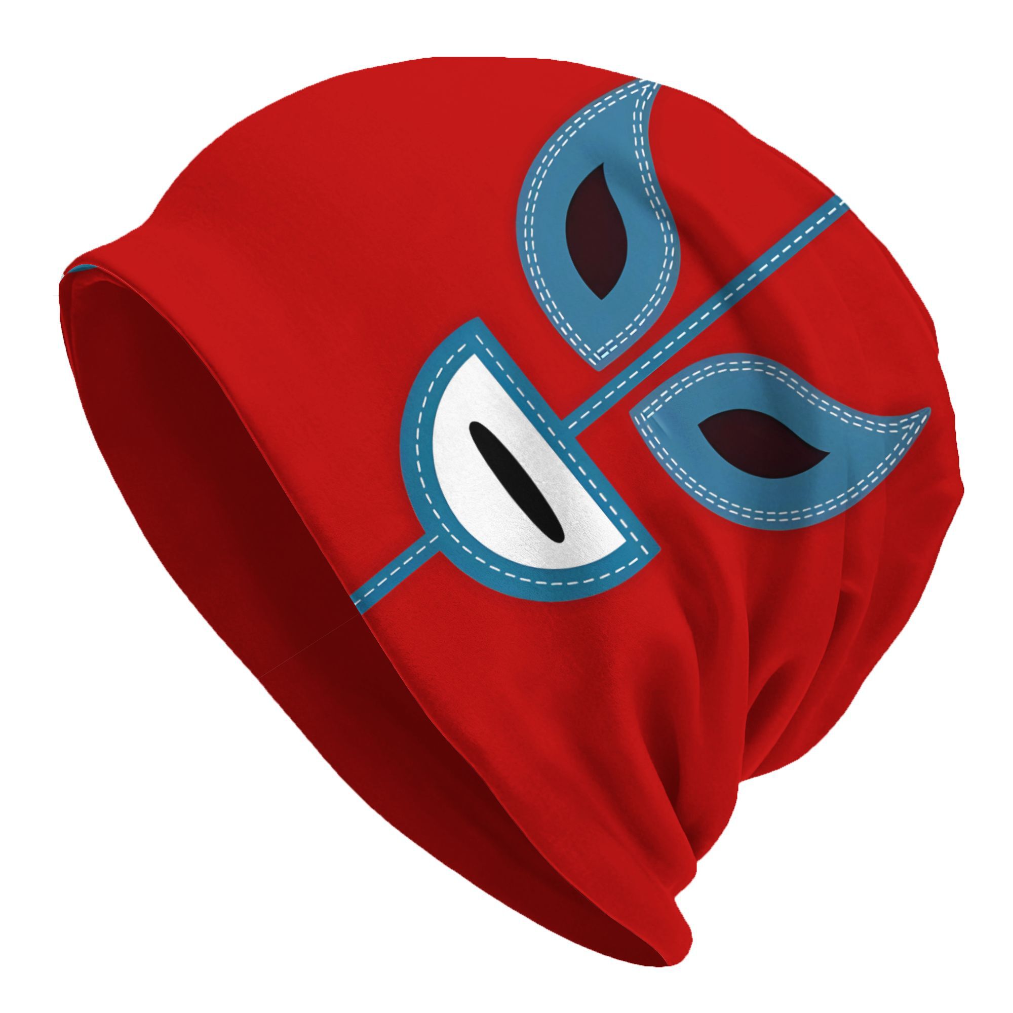 TEMU 2d Print Design Lucha Skullies Beanies Hat