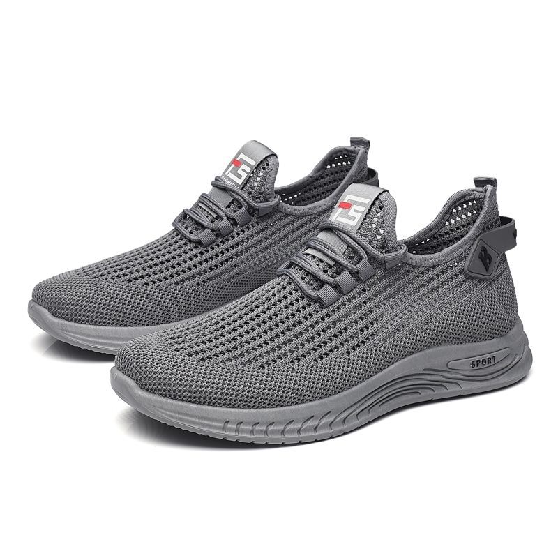 2026 new summer mens shoes sports casual shoes hollow breathable running shoes mens athletic sneakers