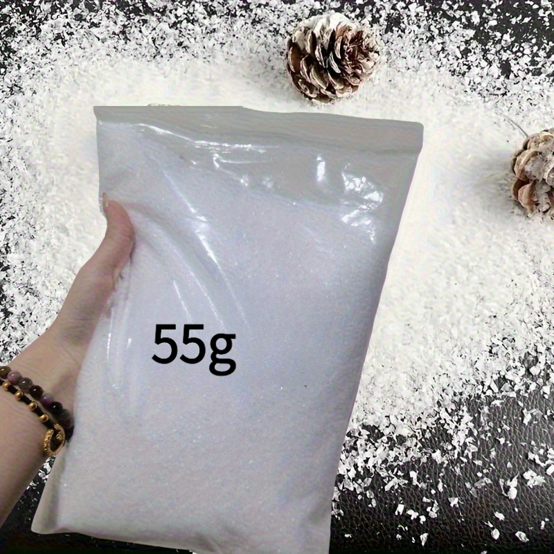 TEMU 55G Artificiale - Classica in Plastica, Adatta per Decorazioni Natalizie, Artigianato, Scene di Villaggi Invernali e Allestimenti per Feste -