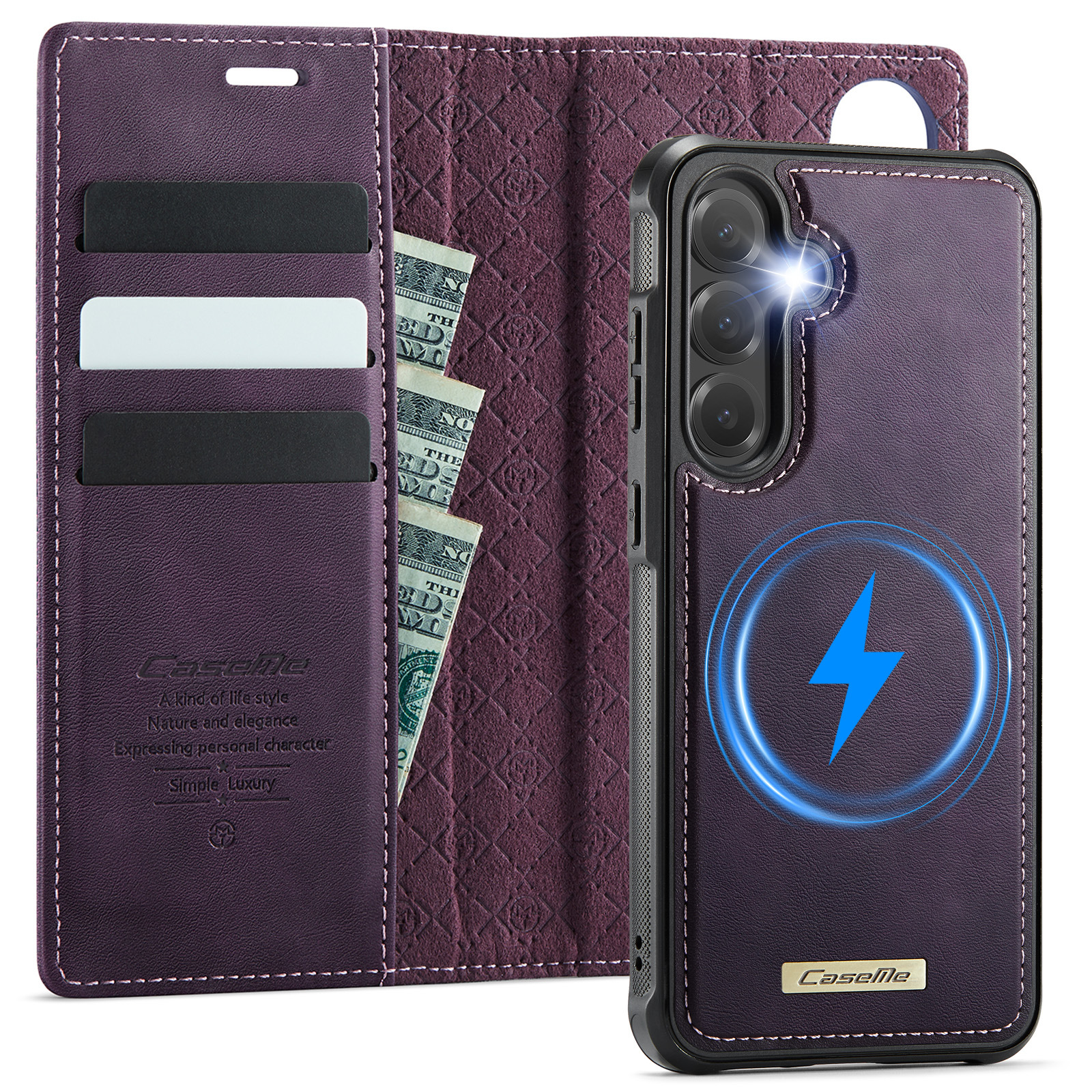 TEMU Phone Case: Magnetic Detachable Phone Case For A56/a55/a54, Flip Cover For A36/a35, Protective Case For A16/a15/a14