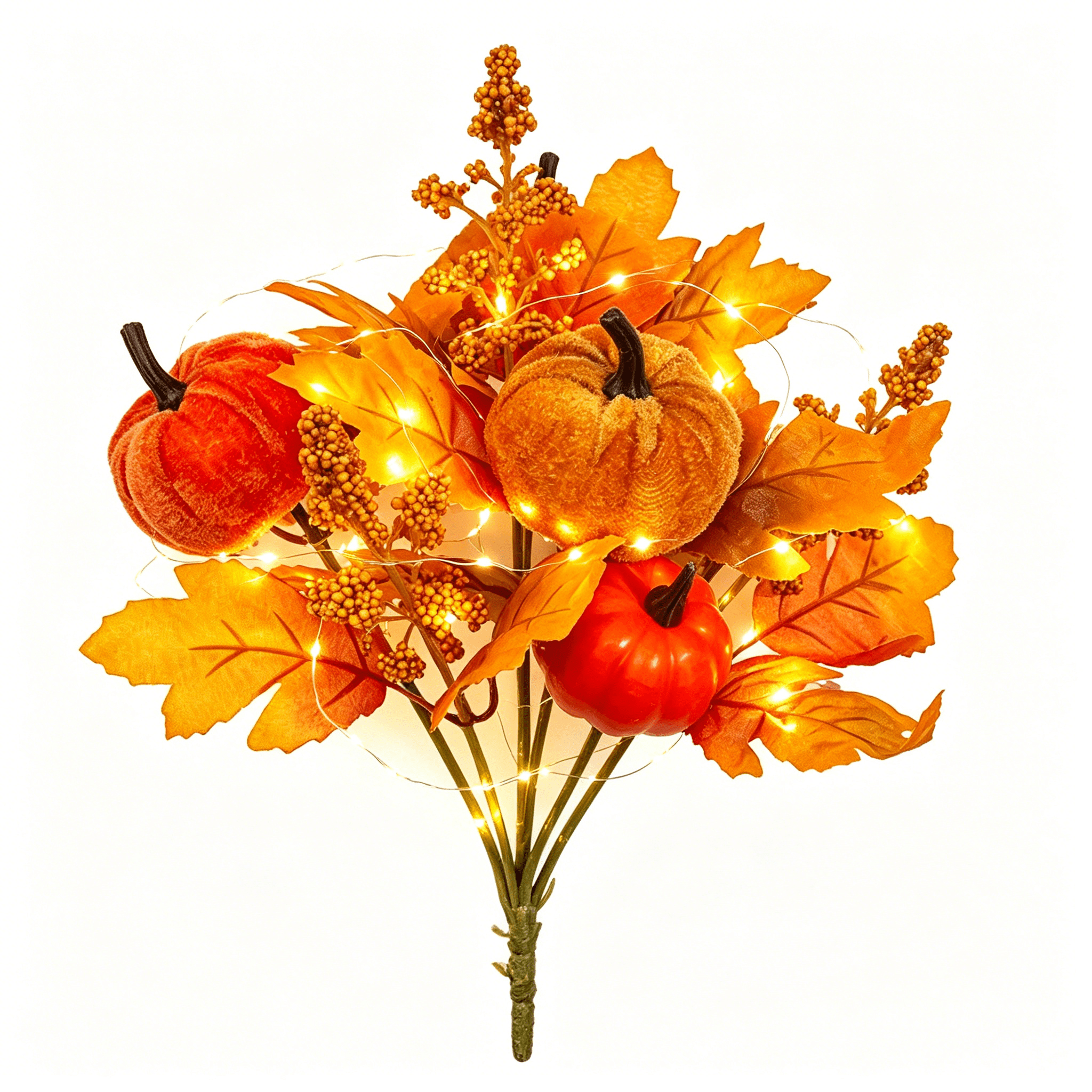 TEMU 1pc 20-led Battery-powered String Lights With & 1 Bundle Bouquet Decorations Suitable For Indoor/, Warm Lights For Weddings, Parties, Christmas,