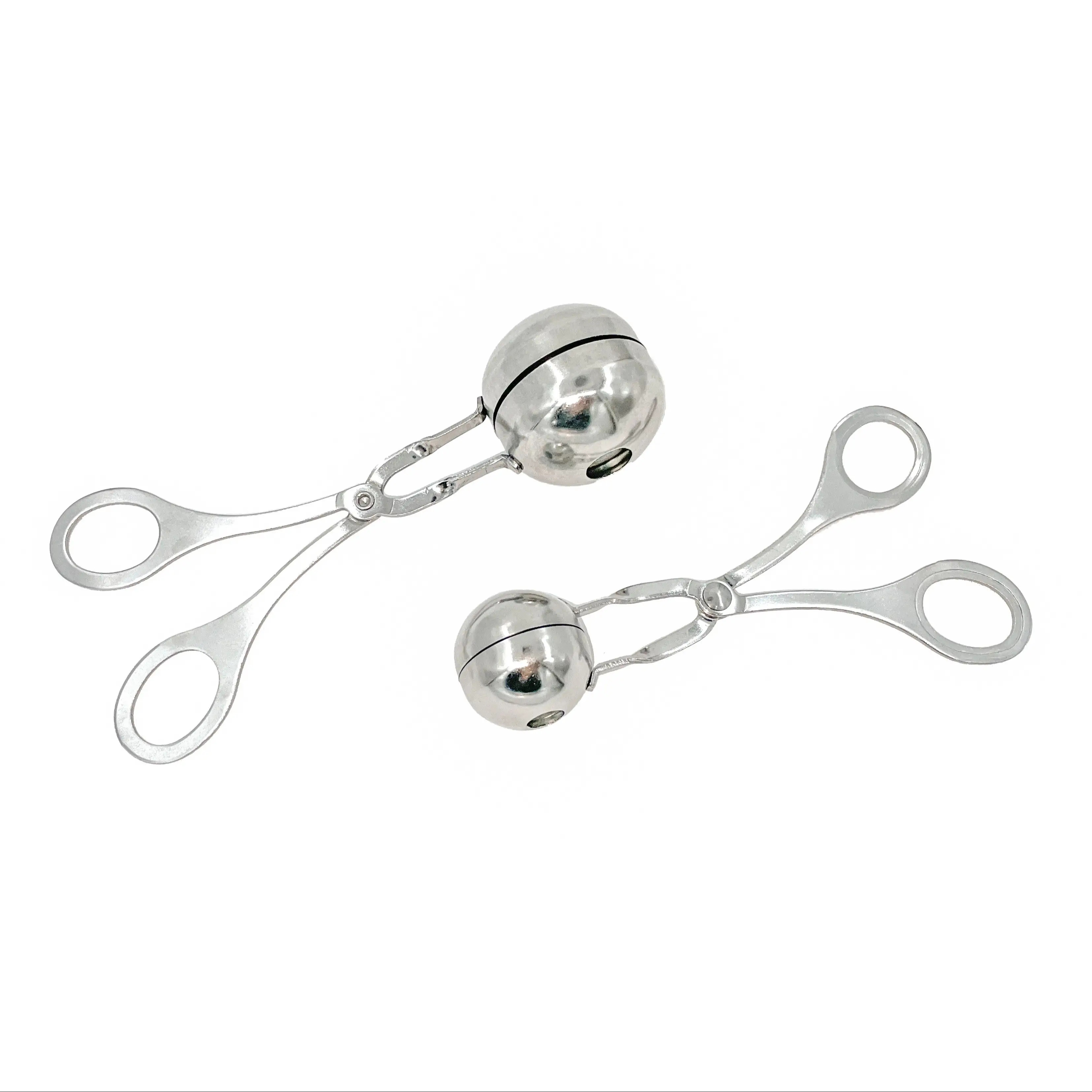 TEMU 1/2 pezzi macchina per ravioli di e carne antiaderente, pinza per palline, cucchiaio in acciaio inossidabile con - per ristoranti, cucine e