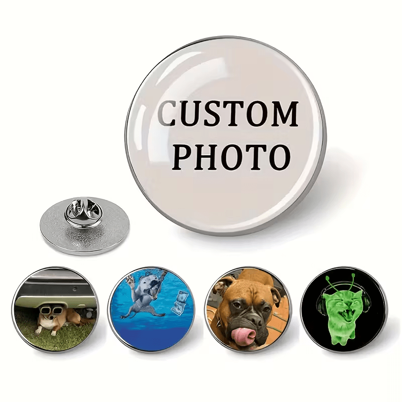 personalized enamel pins sold on Temu United States