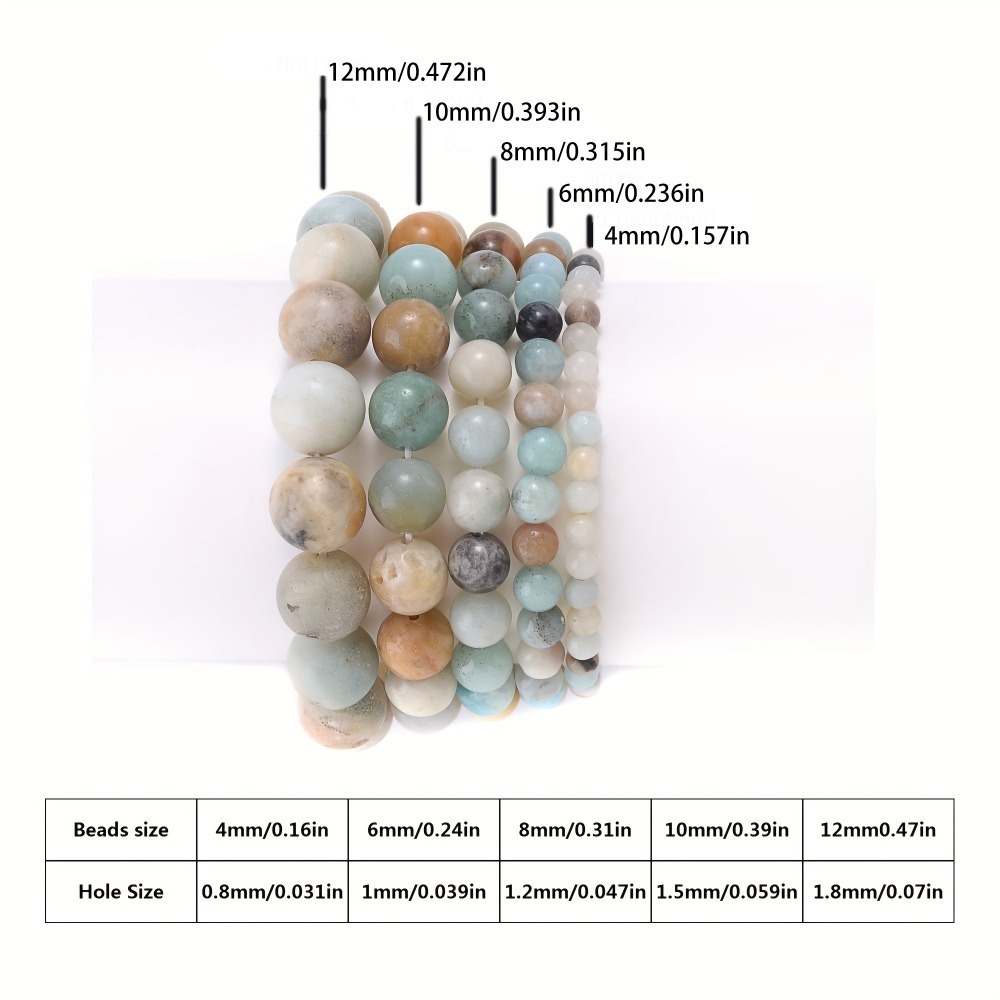 Electroplating Color Natural Stone Loose Spacer Beads