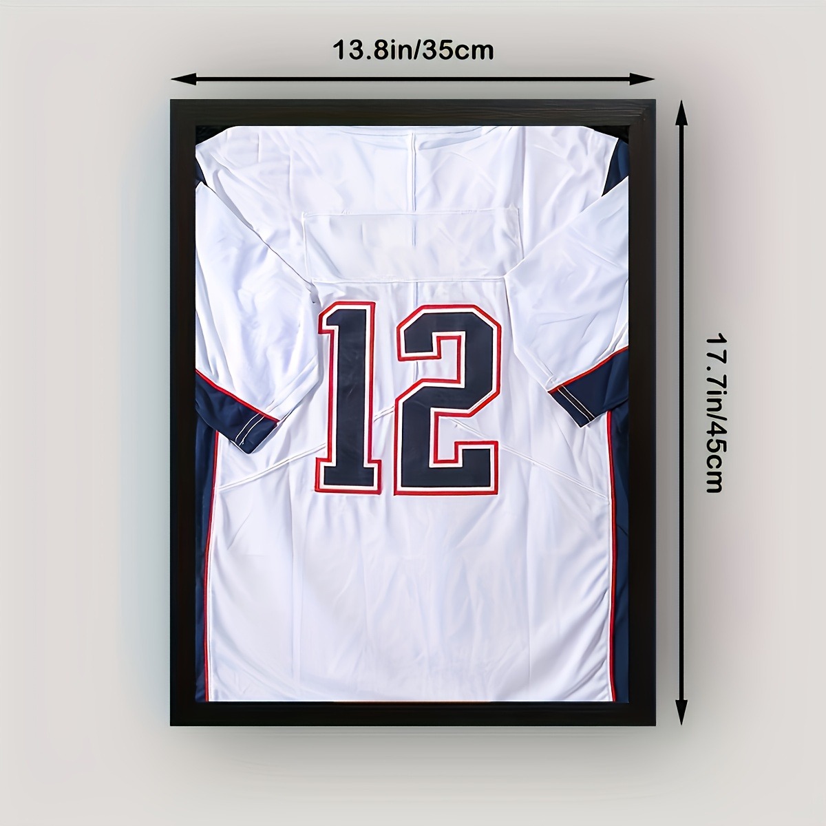 A Display Rack For Sports Jerseys - Featuring A Sleek Design - Made From High-quality Materials, Suitable For Team Uniforms, Retired Jerseys, And Memorabilia For Soccer And Basketball Fans