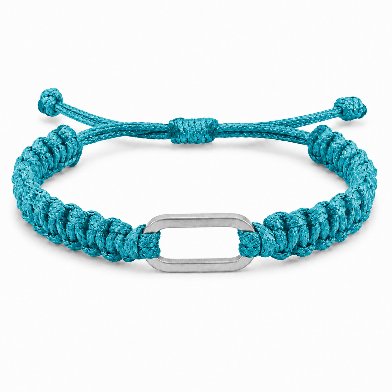 Personalized Two Name Oval Link Bracelet, Adjustable Wristband