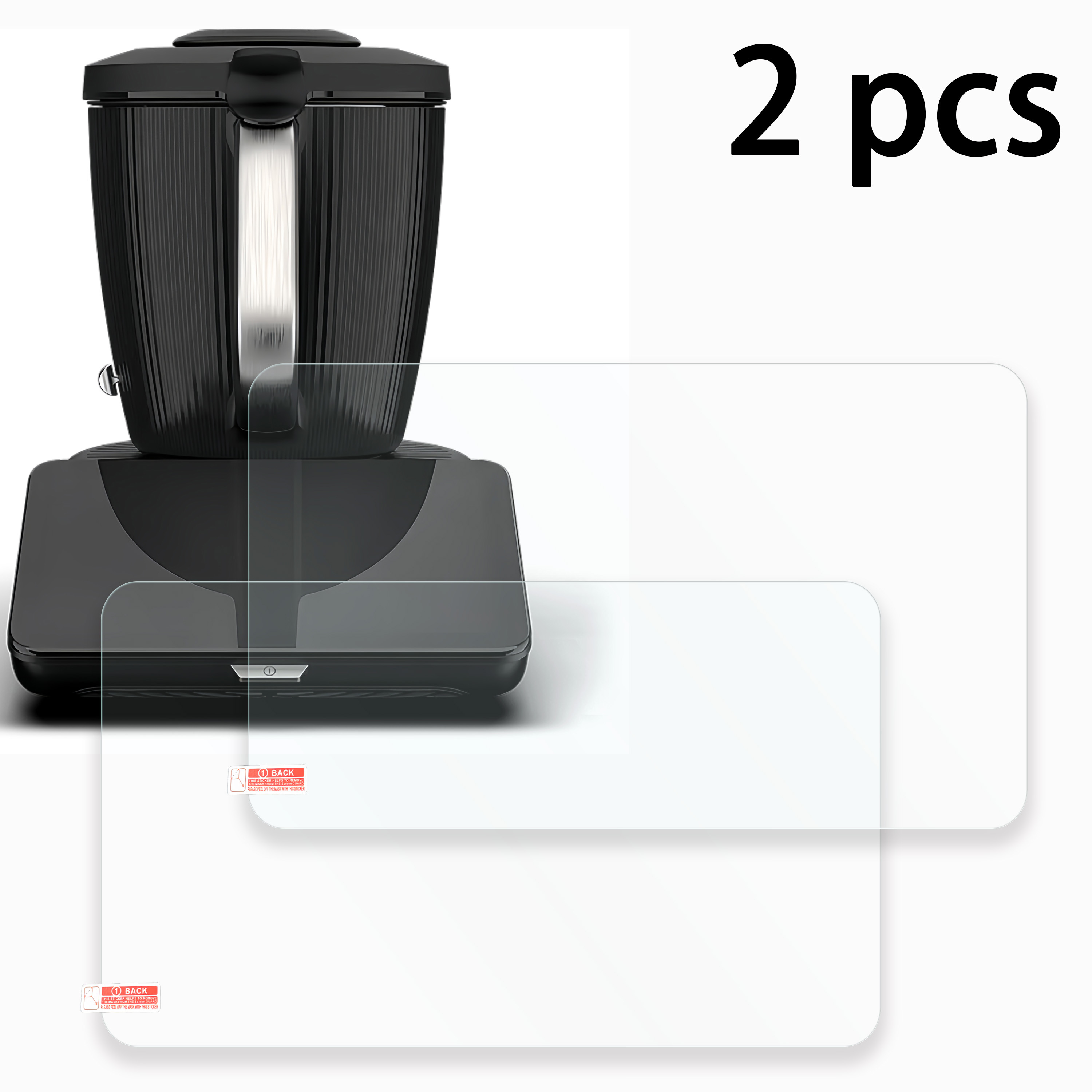 E-shop 2 Stück TM7 Schutzfolie aus gehärtetem Glas - Kratzfest, Fingerabdruckabweisend, Hohe Klarheit, Einfache Installation, Langlebige Küchenzubehör