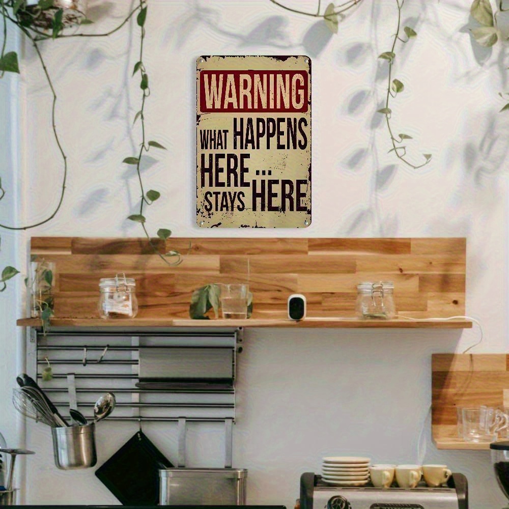 TEMU 2d Flat - 2d Flat 1pc Rustic Wall Sign- "stay Where " Vintage Decoration, Distressed Finish, Size 8x12inch- Home, Office, Bar, Cafe, Or Room