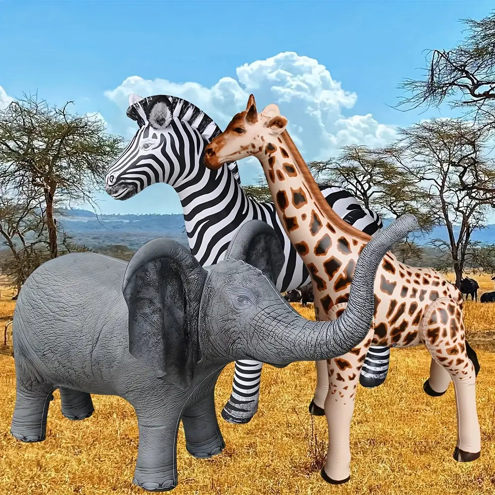 inflatable animals sold on Temu United States