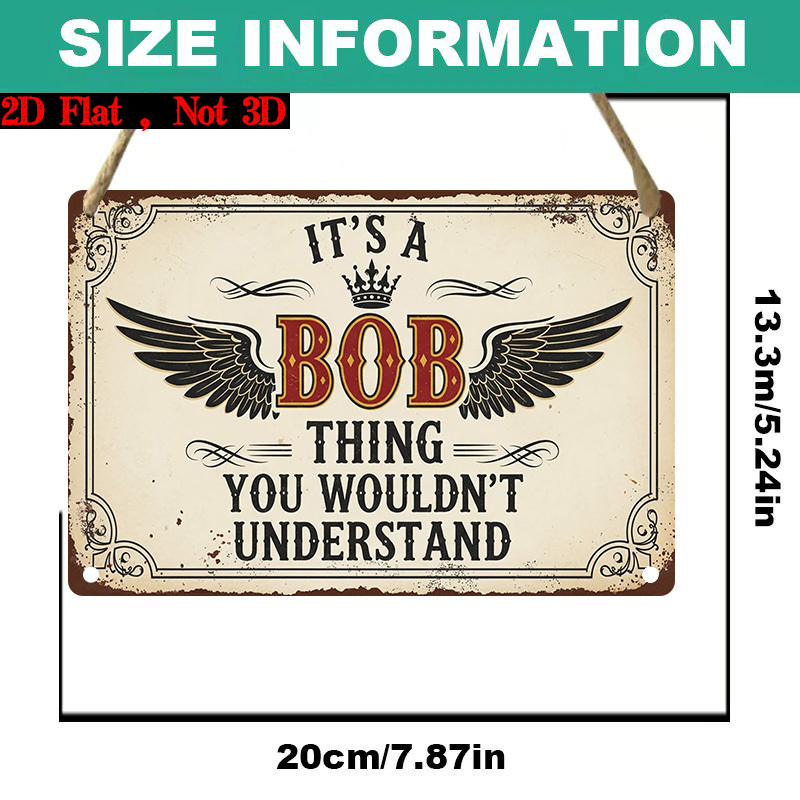 TEMU 2d Flat, 1pc "it's A You Wouldn't " Funny Retro Metal Sign - Vintage Humorous Wall Decor Suitable For Home, Office, For Man Cave, Bar -