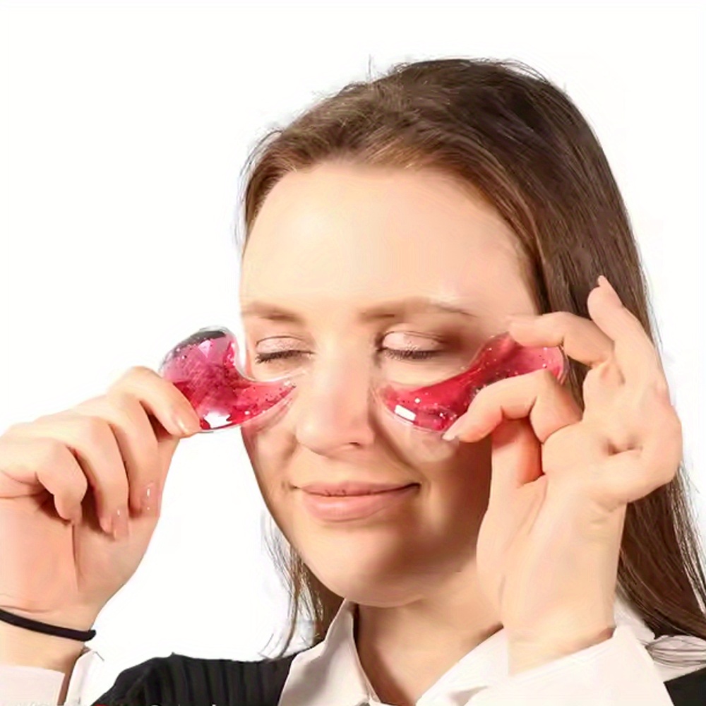 2pcs hot   cold compress eye mask for eye lip face care hot cold compressed reusable ice packs reusable skincare tools ideal gift for women