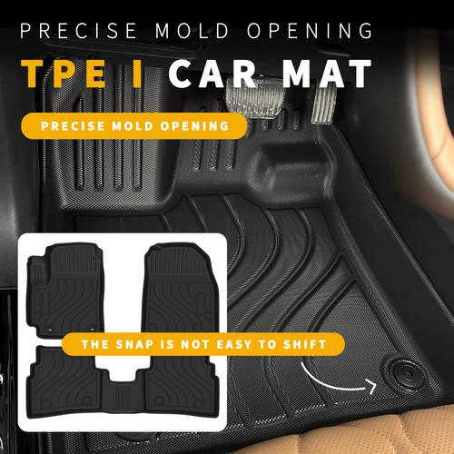 all weather tpe car floor mats for 2020 2023 vehicle interior additions