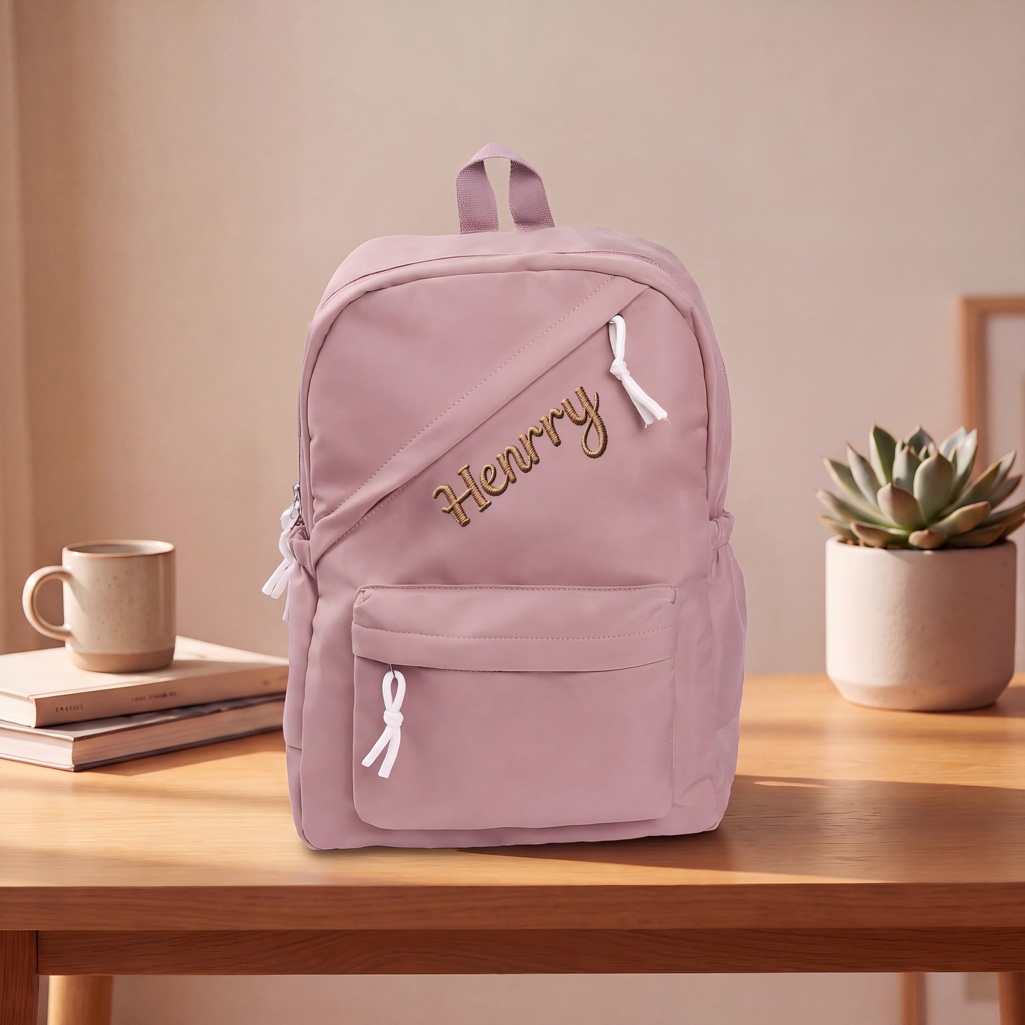 Personalized Embroidered Backpack with Name/Initials